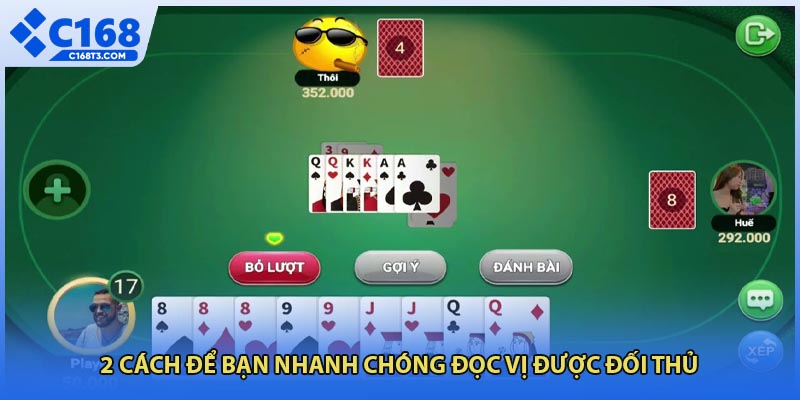2 cách để bạn nhanh chóng đọc vị được đối thủ 