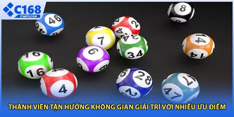 Thành viên tận hưởng không gian giải trí với nhiều ưu điểm